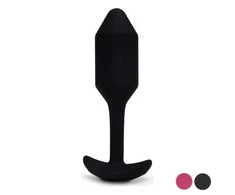 Dreamtoys B-Vibe - Vibrating Snug Plug 2 (M) Juodas