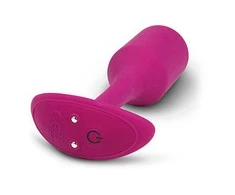 Dreamtoys B-Vibe - Vibrating Snug Plug 2 (M) Juodas