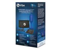 B-Vibe - Vibrating Snug Plug 4 (XL) Juodas