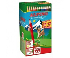 Spalvoti pieštukai Alpino Festival, 144 vnt