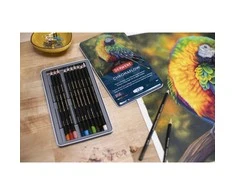 Derwent Derwent „Chromaflow“ 12 metalinių pieštukų pakuotė