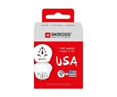 Skross Skross 1.500221-E, A tipas, universalus, Baltas, CE, lizdinė plokštelė