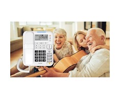 Stacionarus telefonas vyresnio amžiaus žmonėms Alcatel TMAX 70