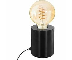 Atmosphera Decorative bulb TUBE NOIR, 10 cm, color juodas