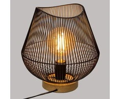 Atmosphera Table lamp JENA loft style, juodas, 28 cm