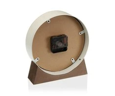 Stalinis laikrodis Versa Balta Medžio MDF (20 x 20 x 6 cm) (Ø 20 cm)
