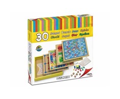 Stalo žaidimas Cayro 30 Games (31 x 31 x 5.5 cm) Medžio