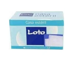 Indasec Lotus Loto minkšta hidrofilinė marlė 100 medvilnės 90 vienetų
