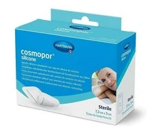 Hartmann Kaukė Cosmopor Silikoninė 7,2x5cm 5 Vienetų