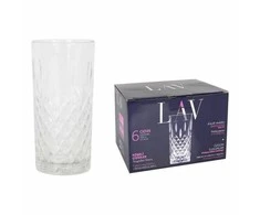 Stiklinės LAV ODIN LV-ODN440F, 356 ml, 6 vnt.