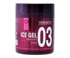 universalus plaukus modeliuojantis gelis Salerm Cosmetics Proline Ice Gel 03 500ml