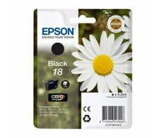 Epson 18 BK Ink cartridge, Juodas