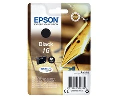 Kasetė - Epson Ink No 16 (Epson, C13T16214012, Juodas)
