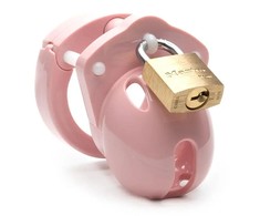 Rožinė CB-X - Mini Me Chastity Cock Cage Rožinė