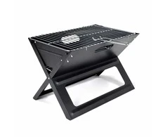 Bigbuy Bbq BBQ Nešiojamas anglinis grilis 46x30 cm