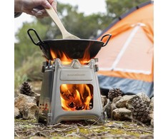 Sulankstoma plieninė stovyklavimo viryklė Flamet InnovaGoods