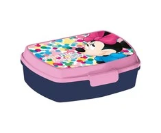 Sumuštinių dėžutė Minnie Mouse Lucky Plastmasinis Rožinė (17 x 5.6 x 13.3 cm)