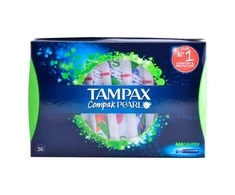 "Tampax Pearl Compak Super" 36 vienetai