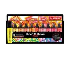 Stabilo - Highlighter Boss Original Arty - Šiltos spalvos (10 vnt) (200993)