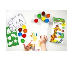 Dažai piešti pirštais ALPINO Baby 6sp