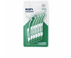"Kin Micro" tarpdančių šepetėlis 6 vnt