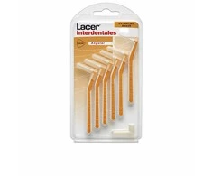 "Lacer" tarpdančių šepetėlis "Lacer Oranžinis Extrathin Soft" 0,5 mm