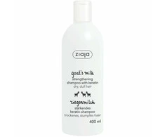 Ziaja ožkų pieno stiprinantis šampūnas su keratinu 400ml