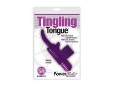 Power Bullet PowerBullet - Tingling Tongue Vibrator Violetinė