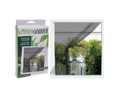 ProGarden Tinklelis nuo uodų langams juoda 150x130 cm