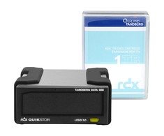 Tandberg RDX 1 TB išorinio disko rinkinys