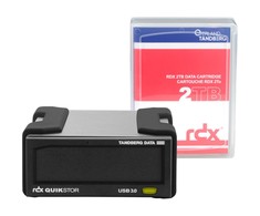 Kietasis diskas Tandberg RDX išorinis rinkinys 2 TB kasetė USB3+ – 2 000 GB – 3,5 colio