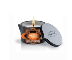 Kama Sutra Ignite Massage Candle Tropical Mango 170g - Moisturizing Oil
