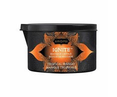 Kama Sutra Ignite Massage Candle Tropical Mango 170g - Moisturizing Oil