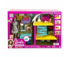 Barbie Mattel Džiaugsmingų viščiukų lėlių Barbė rinkinys HGY88