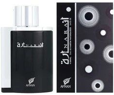 Afnan Inara Juodas EDP parfumuotas vanduo unisex, 100 ml