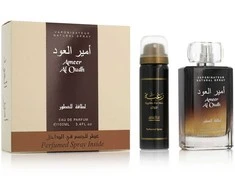 Unisex rinkinys Lattafa Ameer Al Oudh (kvepalai Lattafa Ameer Al Oudh EDP, 100 ml + dezodorantas 50 ml)