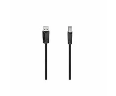 Hama USB A-B 3m juoda