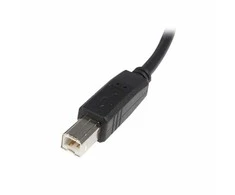 USB kabelis StarTech USB-A - USB-B 3 m Juodas (USB2HAB3M)