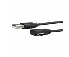 USB kabelis StarTech USB-A - USB-C 1 m Juodas (USB2AC1MR)