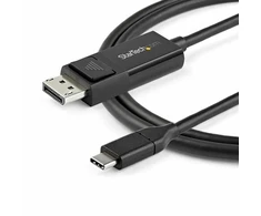 USB kabelis StarTech USB-C - DisplayPort 1 m Juodas (CDP2DP1MBD)