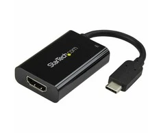 AV adapteris StarTech CDP2HDUCP USB-C – HDMI + USB-C juodas (CDP2HDUCP)