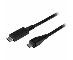 StarTech USB-C į MicroUSB laidas juodas