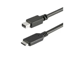 USB laidas StarTech USB-C – mini DisplayPort 1 m Juodas (CDP2MDPMM1MB)