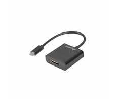 LANBERG AD-UC-HD-01 adapteris USB TYPE-C M -HDMI F 15cm Juodas