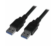 USB laidas 3.0 Startech USB3SAA3MBK 3 m Juoda