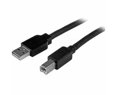 USB kabelis StarTech USB-A - USB-B 15 m Juodas (USB2HAB50AC)