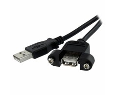 StarTech 2FT PANEL MONTAVIMAS USB KABELAS A-A/.
