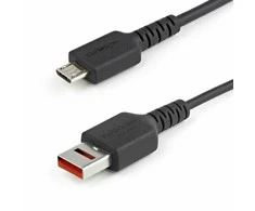 USB kabelis StarTech USB-A - mikroUSB 1 m Juodas (USBŠAU1M)