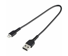 USB - žaibo kabelis Startech RUSBLTMM30CMB USB A Juodas