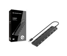 HUB USB Conceptronic CONCEPTRONIC USB-Hub 7-Port 2.0 ->7x2.0 extra o.įkroviklis sw